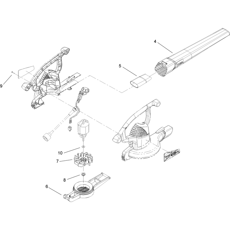 Housing and Motor Assembly
