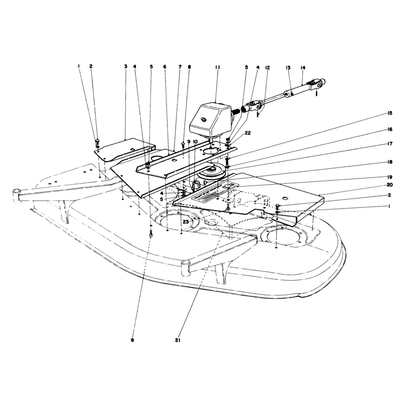 Deck Covers and Gear Box