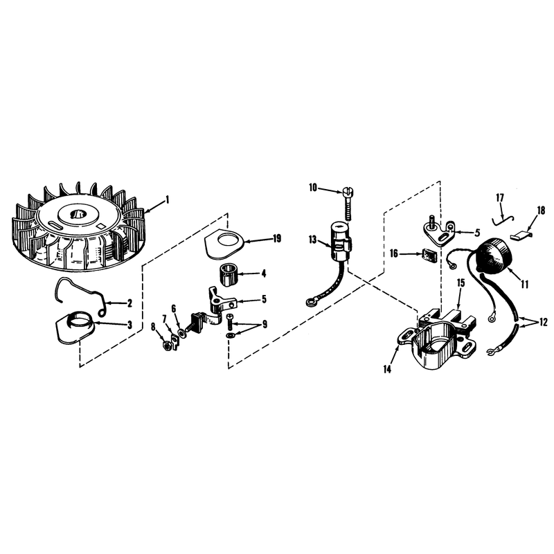 Magneto Model No 610689 Parts List