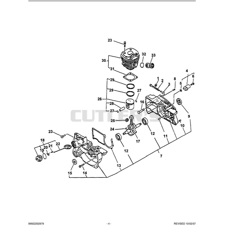Engine, Crankcase