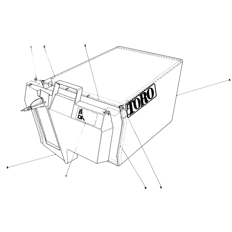 Grass Bag Assembly N0-11-0189