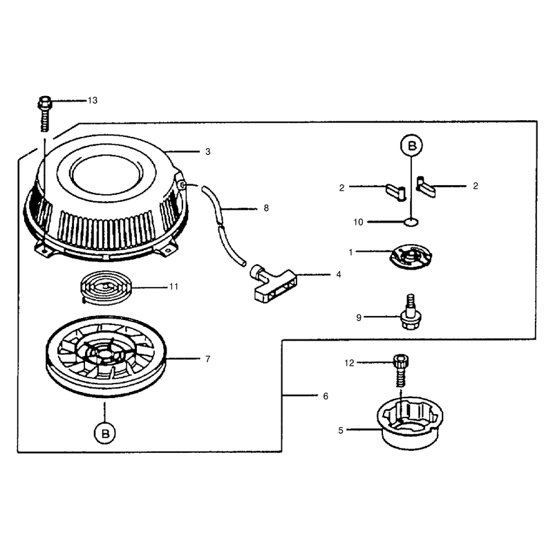 Starter Kawasaki FB460V-MS14