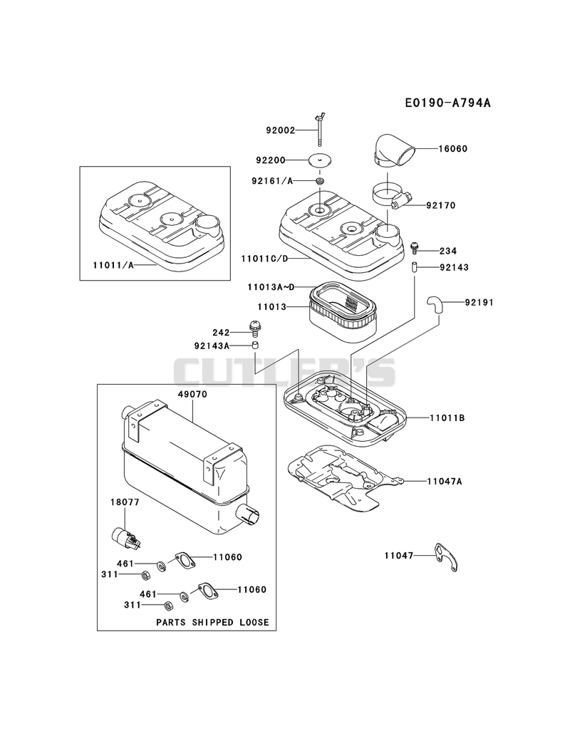 AIR-FILTER/MUFFLER