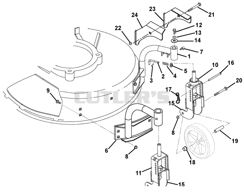 Swivel Wheels And Brackets