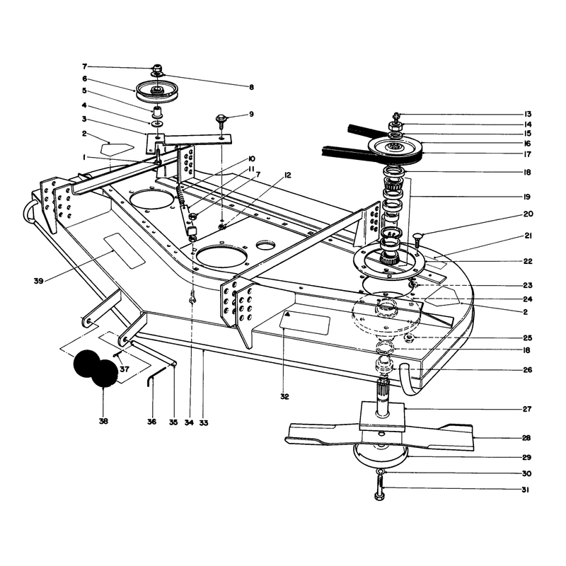 Cutting Unit Model No 30768