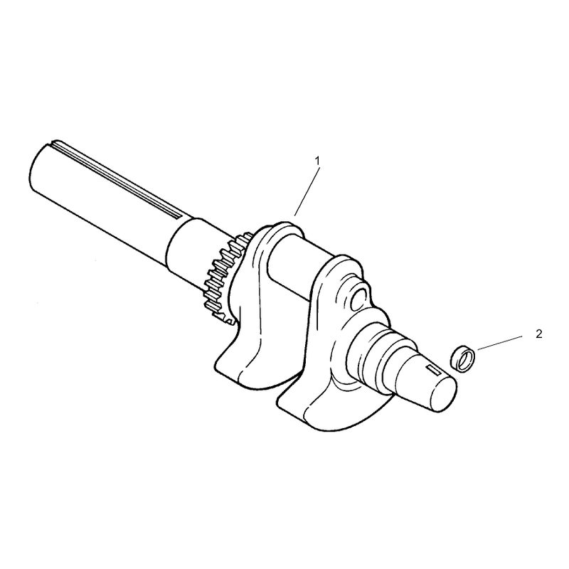 Group 1 Crankshaft Assembly Kohler CH740-0007