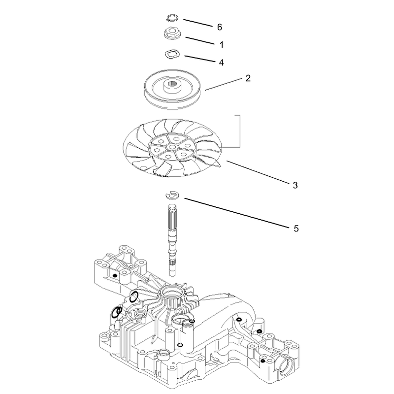 Fan Pulley Assembly