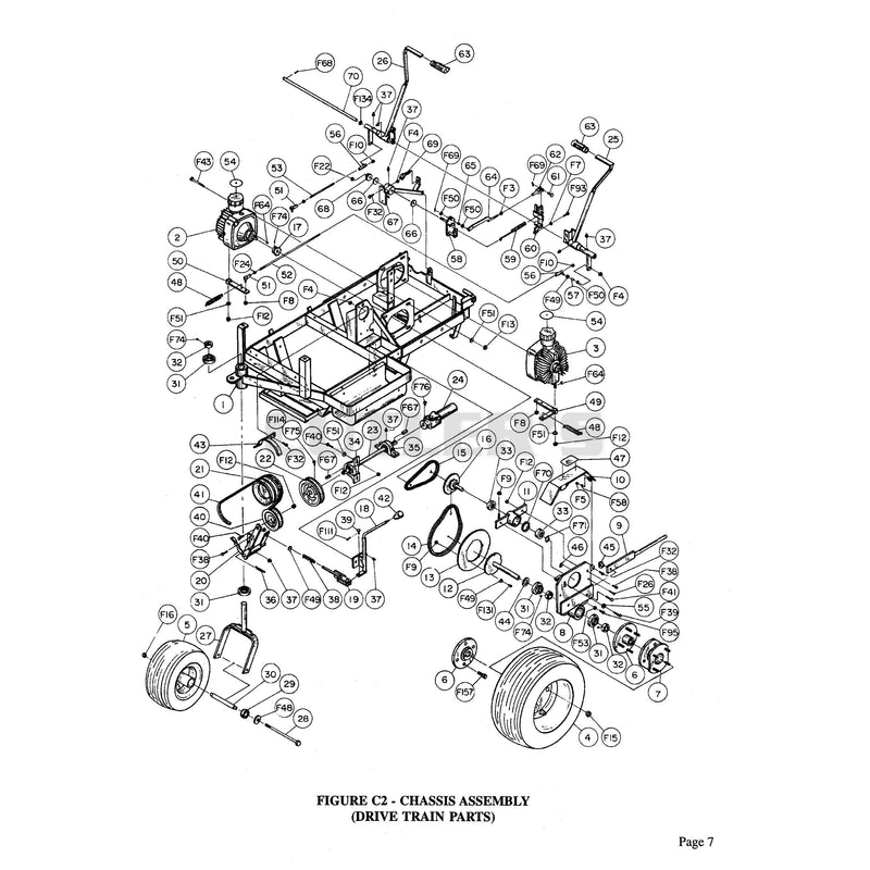 Chassis Assembly Drive Train Parts