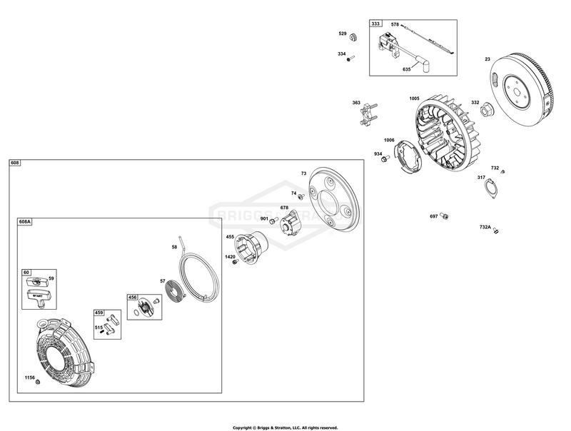 Flywheel, Ignition, and Starter Group