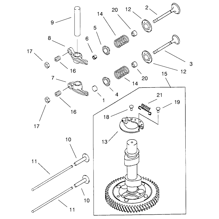 Valvecamshaft