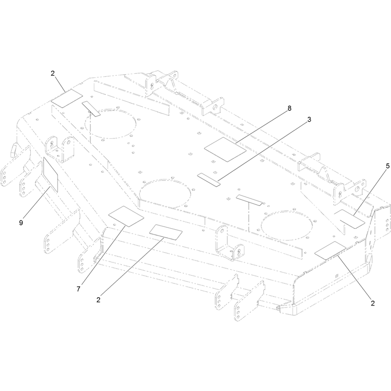 Deck Decal Assembly No 114-4491