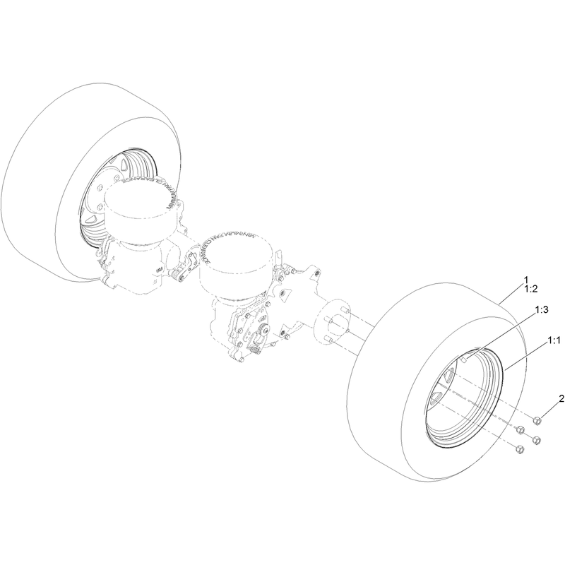 Rear Wheel Assembly