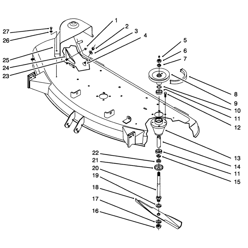 Cover & Spindle Assembly