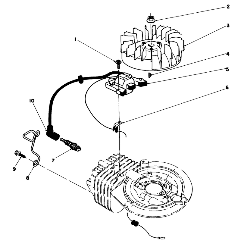 Engine Assembly Model No 47pg6