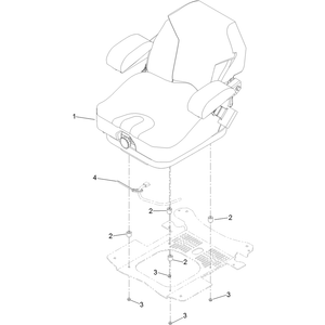 Deluxe Seat Assembly No 132-5972