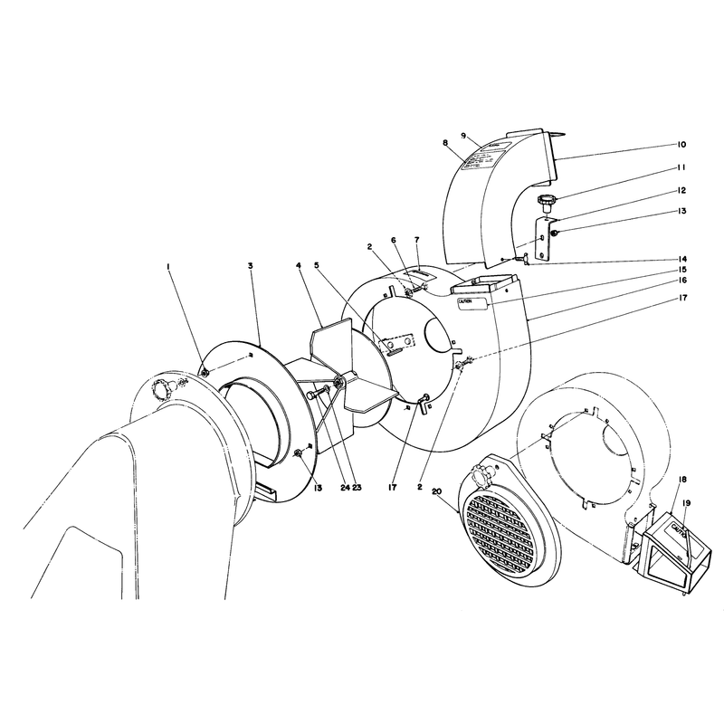 Blower Assembly Model 62912 and 62923