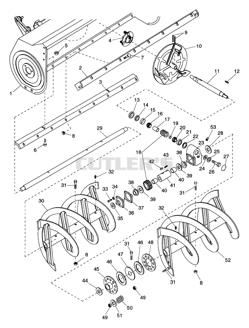Auger/Impeller Housing