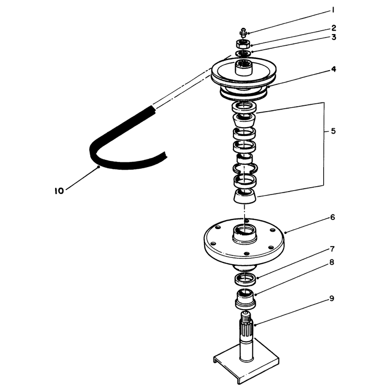 Drive Spindle No 54-7781
