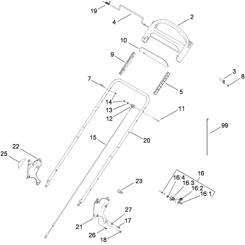 Handle and Control Assembly