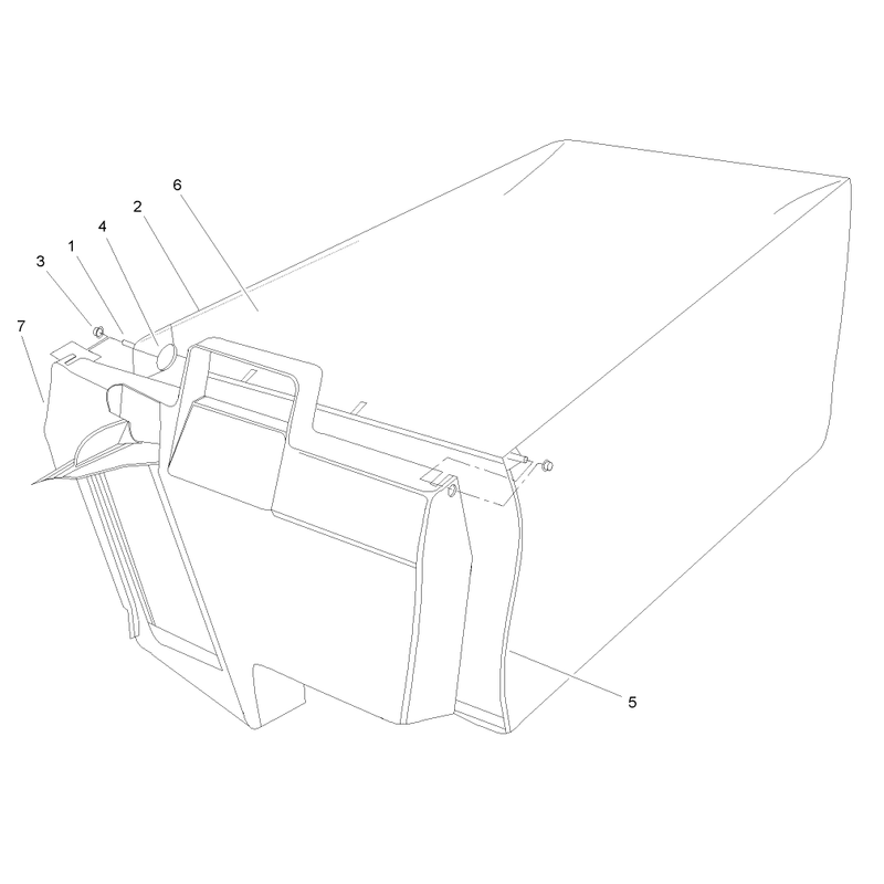 Grass Bag Assembly No 106-0975