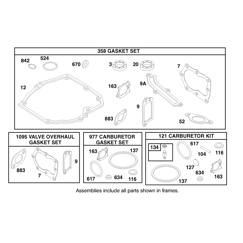 Engine Briggs and Stratton Model 12u802-0639-01