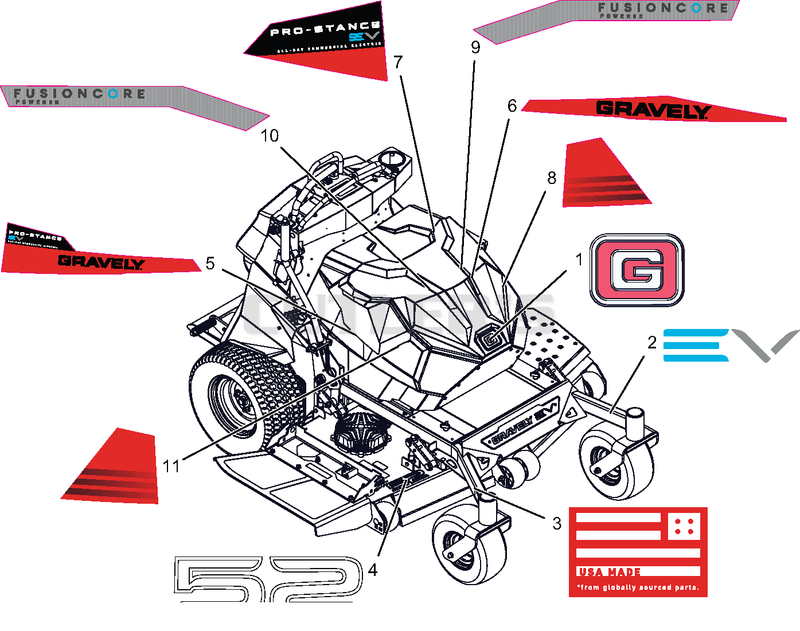 Decals - Style - 52"