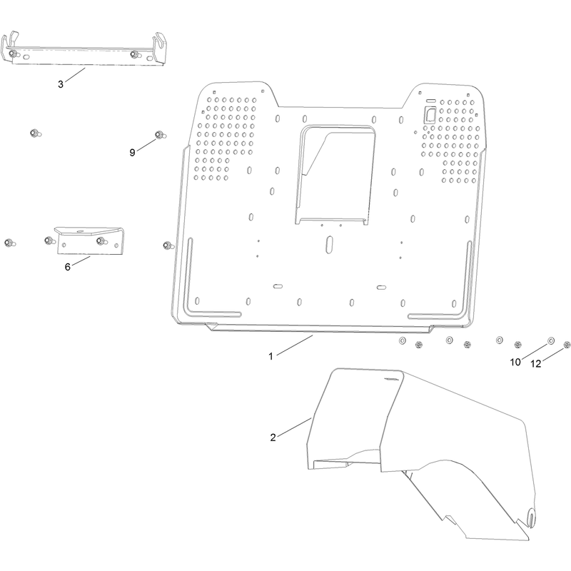 Tunnel and Collector Plate Assembly