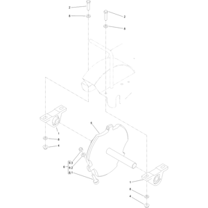 3 Tooth Grinder Wheel Assembly