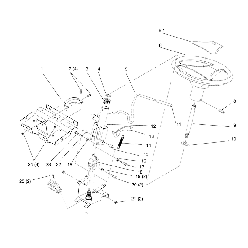 Steering Wheel and Tilt