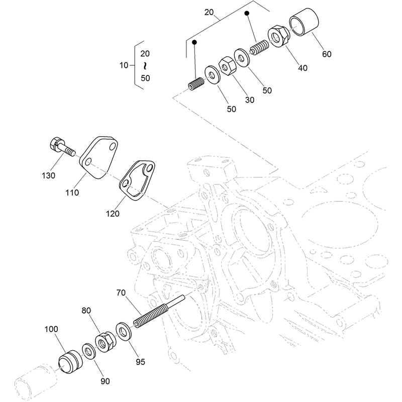 Idle Apparatus and Fuel Pump Cover Assembly