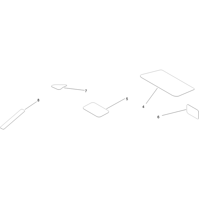 Model Specific Decal Assembly