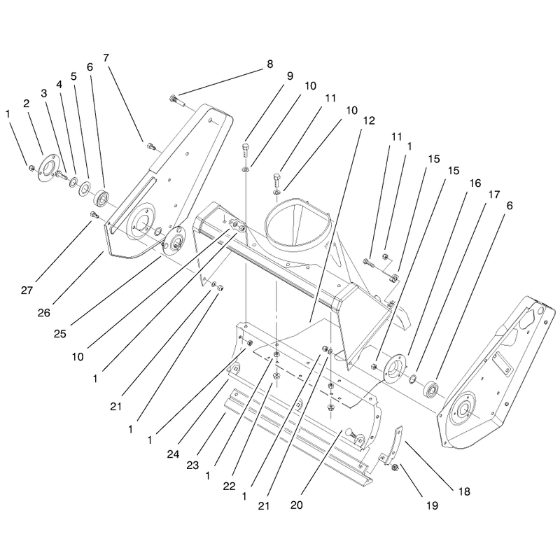 Auger Housing Assembly