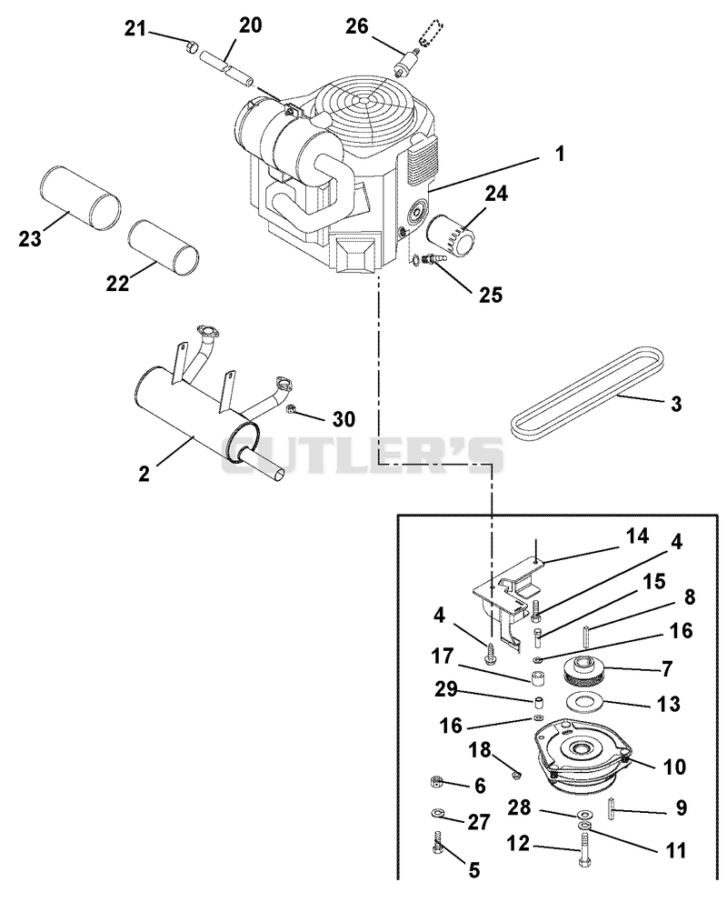 Engine And Clutch