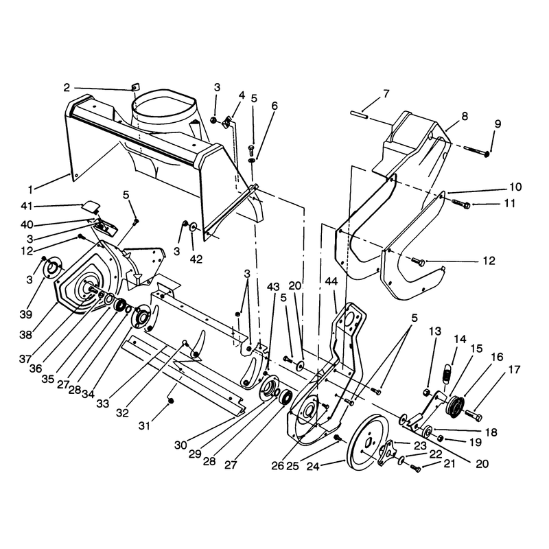Rotor Housing Assembly