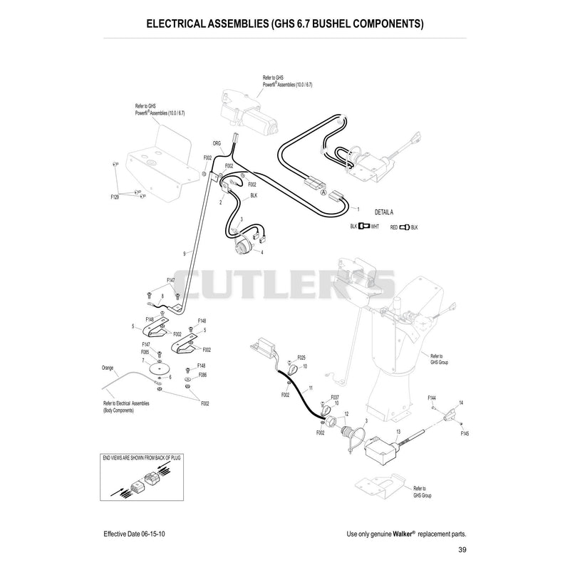 Electrical Assemblies GHS 6.7 Bushel Components