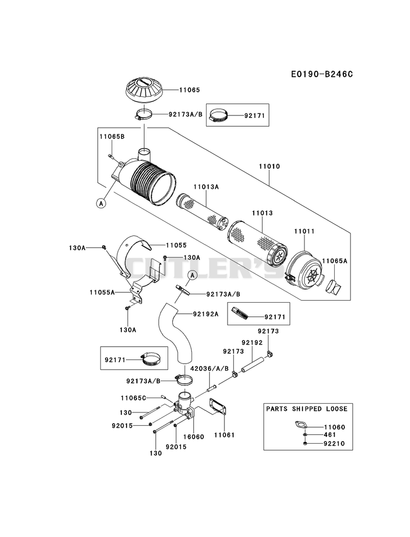 AIR-FILTER/MUFFLER