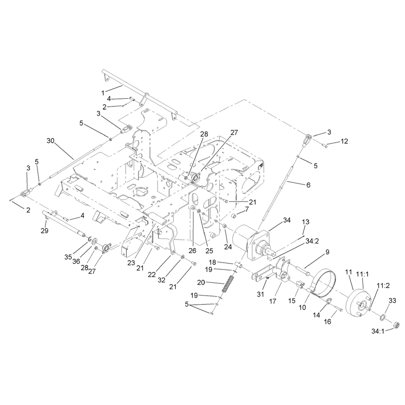 Parking Brake System Assembly