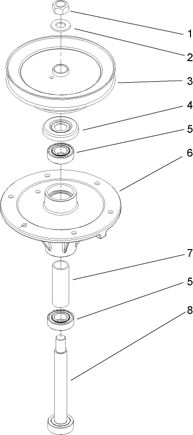 Spindle Assembly No 110 6950