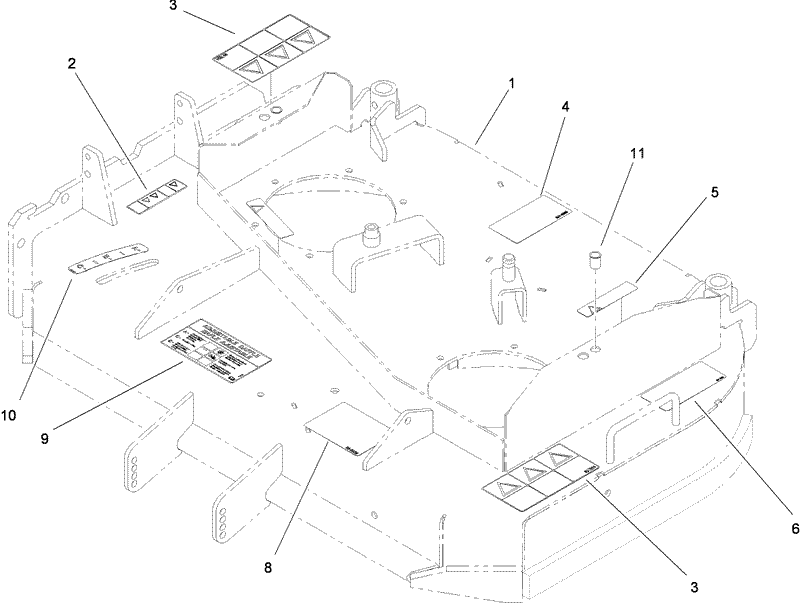 Deck Assembly No 112 7085