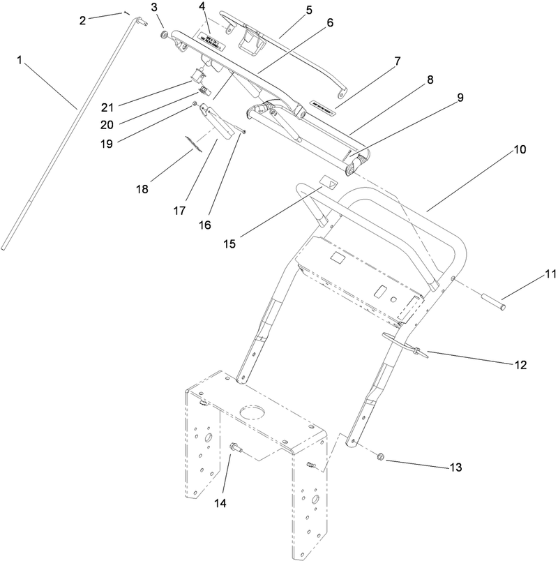 Upper Handle Assembly