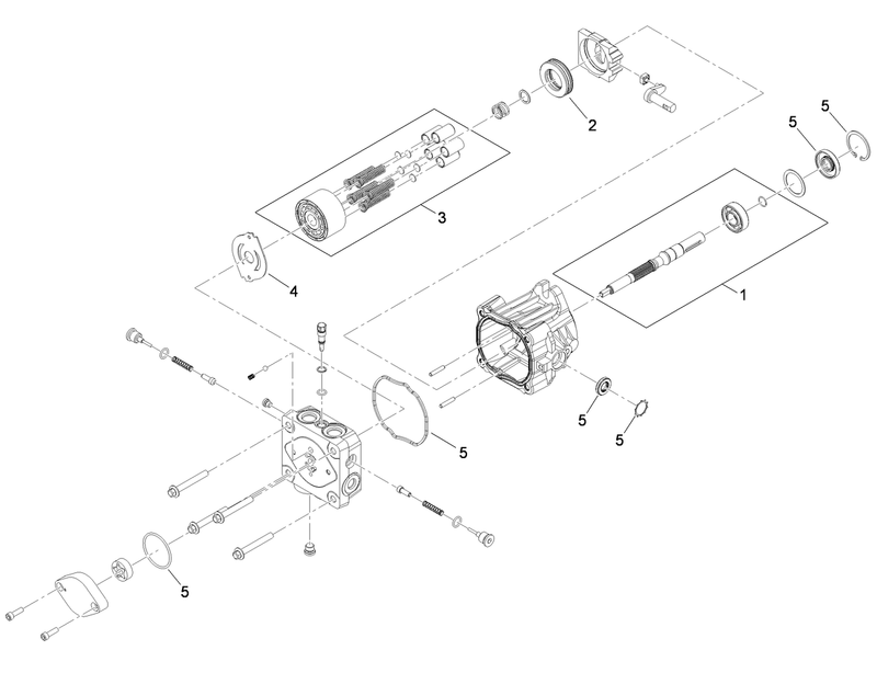 Hydraulic Pump Assembly No 109 4988