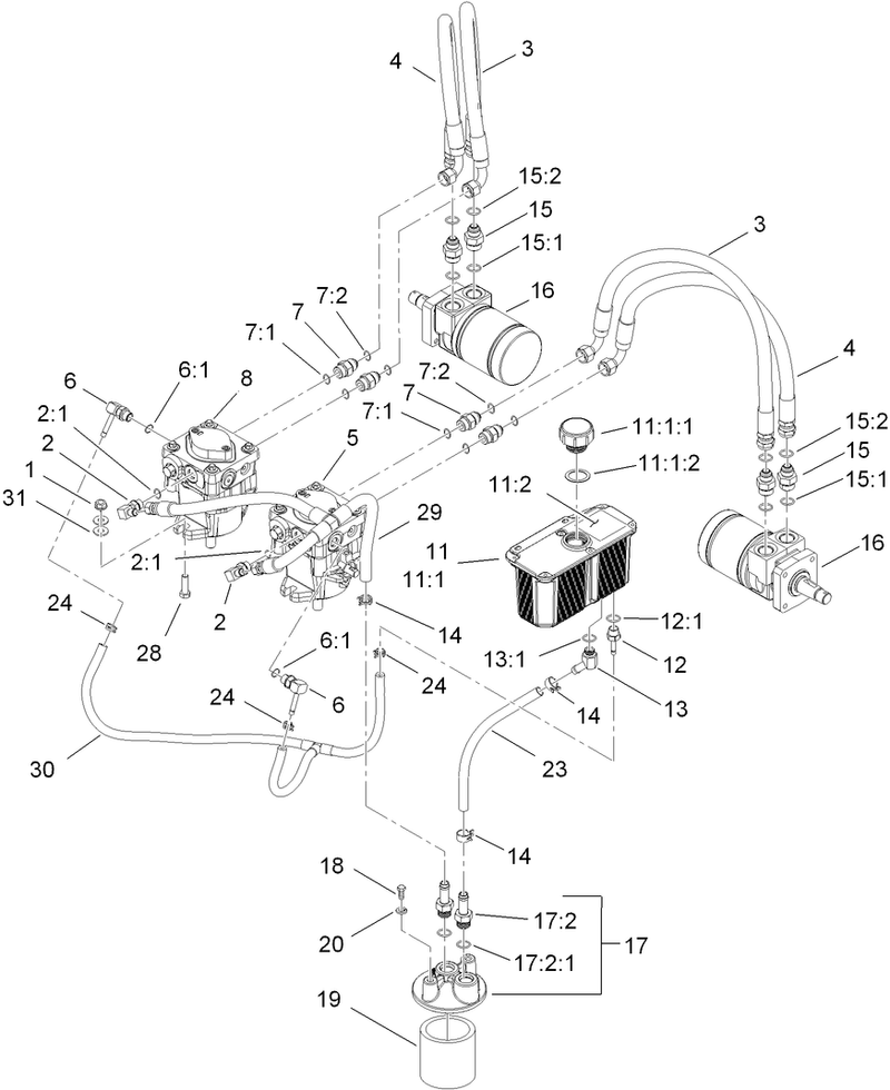 Hydraulic System Assembly