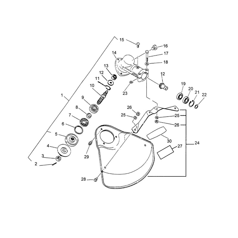 Gear Case, Shield
