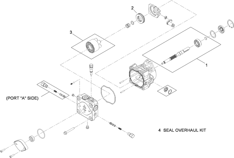 LH Hydraulic Pump Assembly No 116 0942