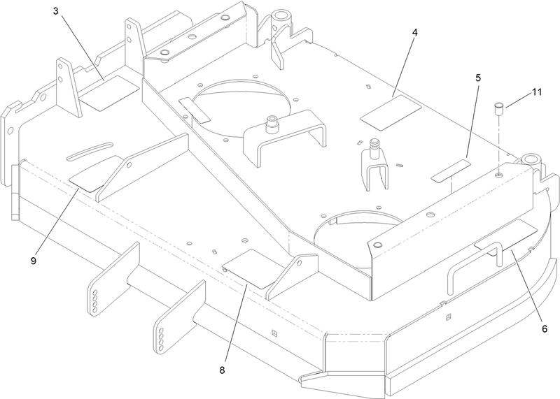Deck Decal Assembly No 115 4230