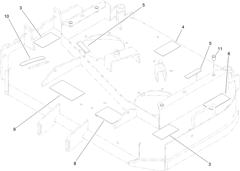 Deck Decal Assembly No 115 4230
