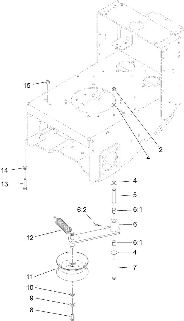 Power Take Off Idler Assembly