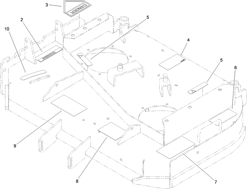 Deck Assembly No 112 7080