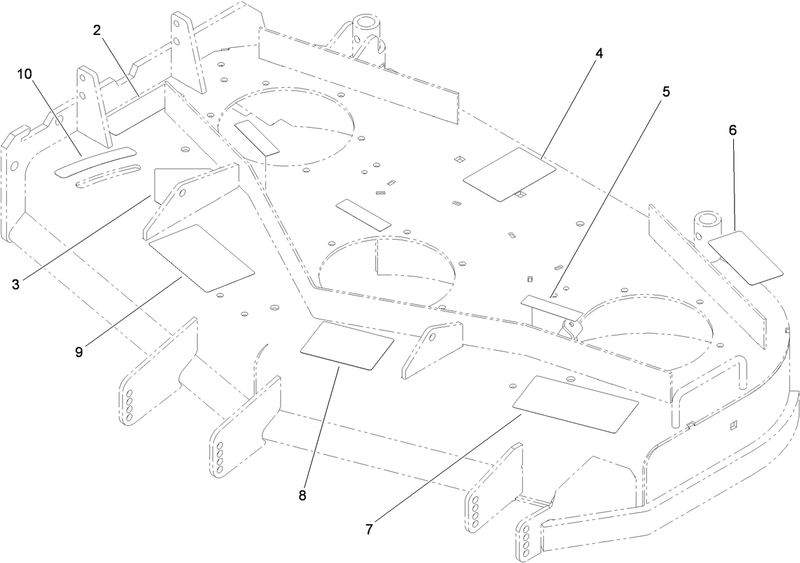Deck Decal Assembly No 112 7081