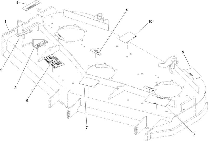 Deck Assembly No 112 7083